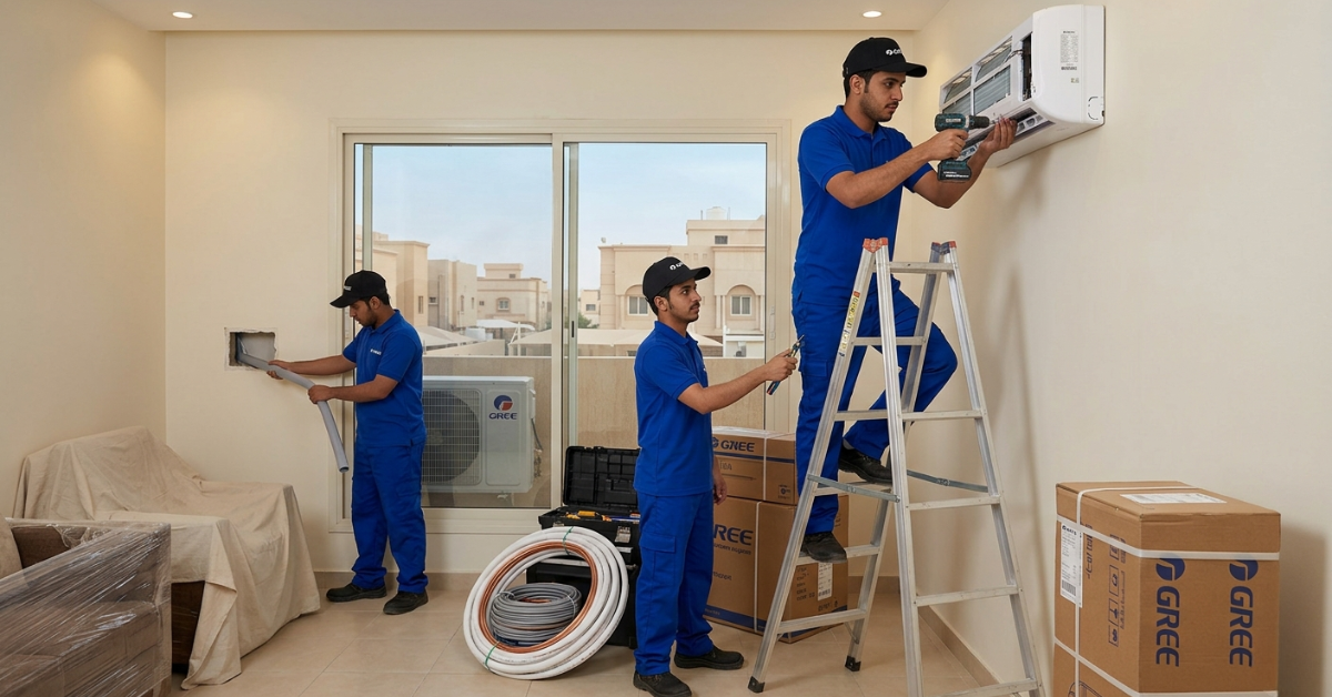 Professional Gree AC Installation Service in Riyadh